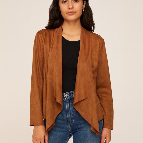 BB Dakota Vegan Suede Leather Jacket - Picture 1 of 8